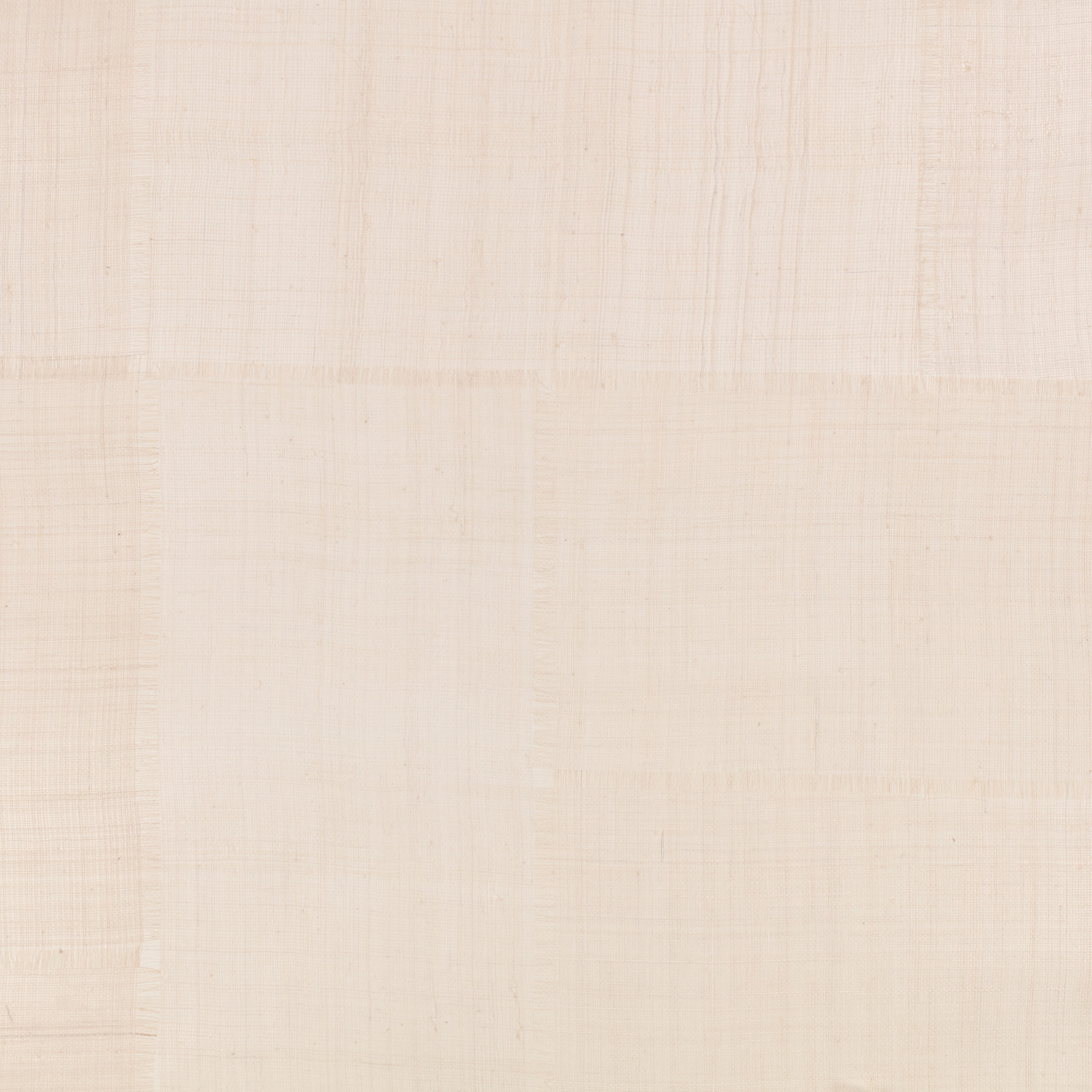Abacá Patchwork Wallcovering — Alabaster · MW139/06