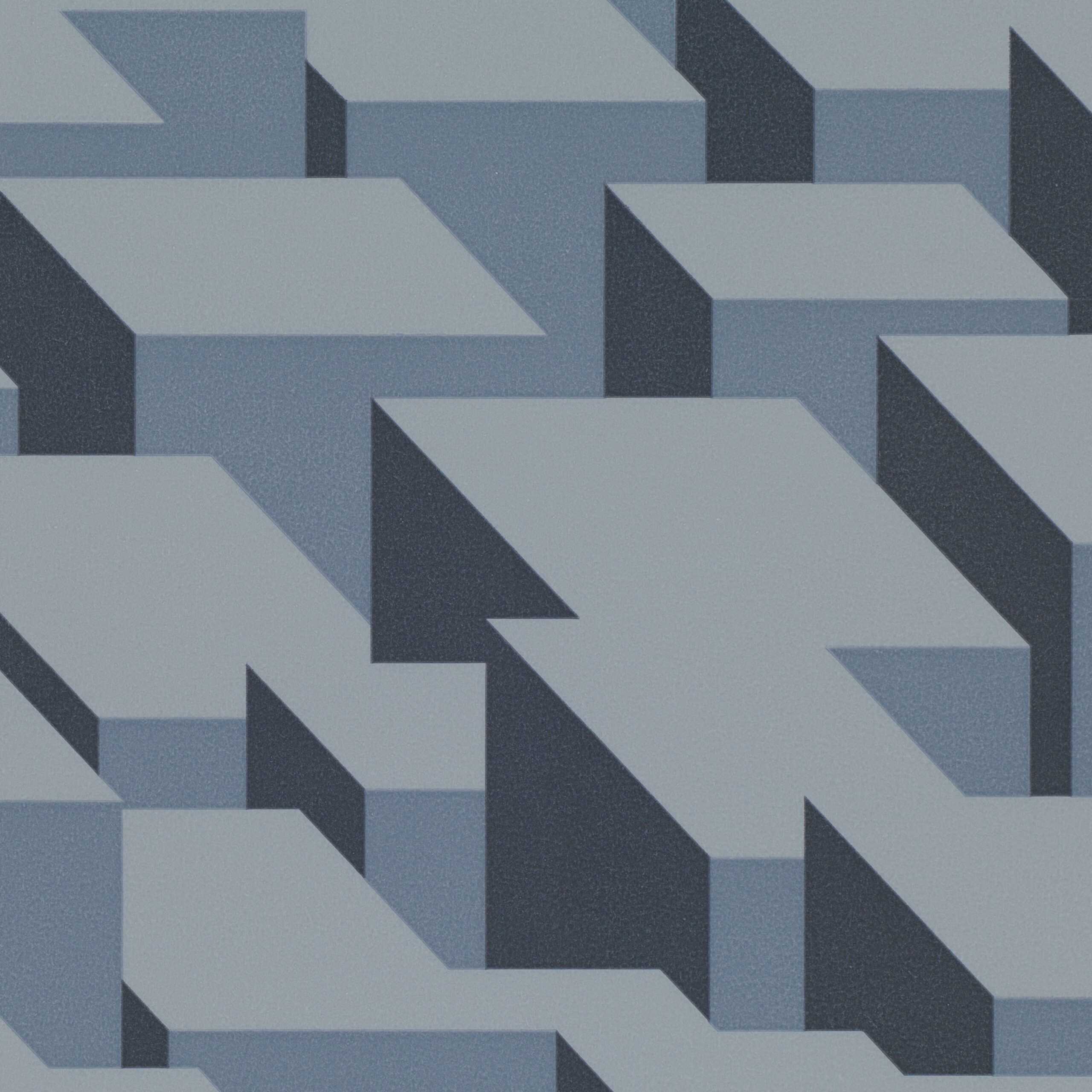Cubic Bumps Wallcovering — Steel · WK800/01