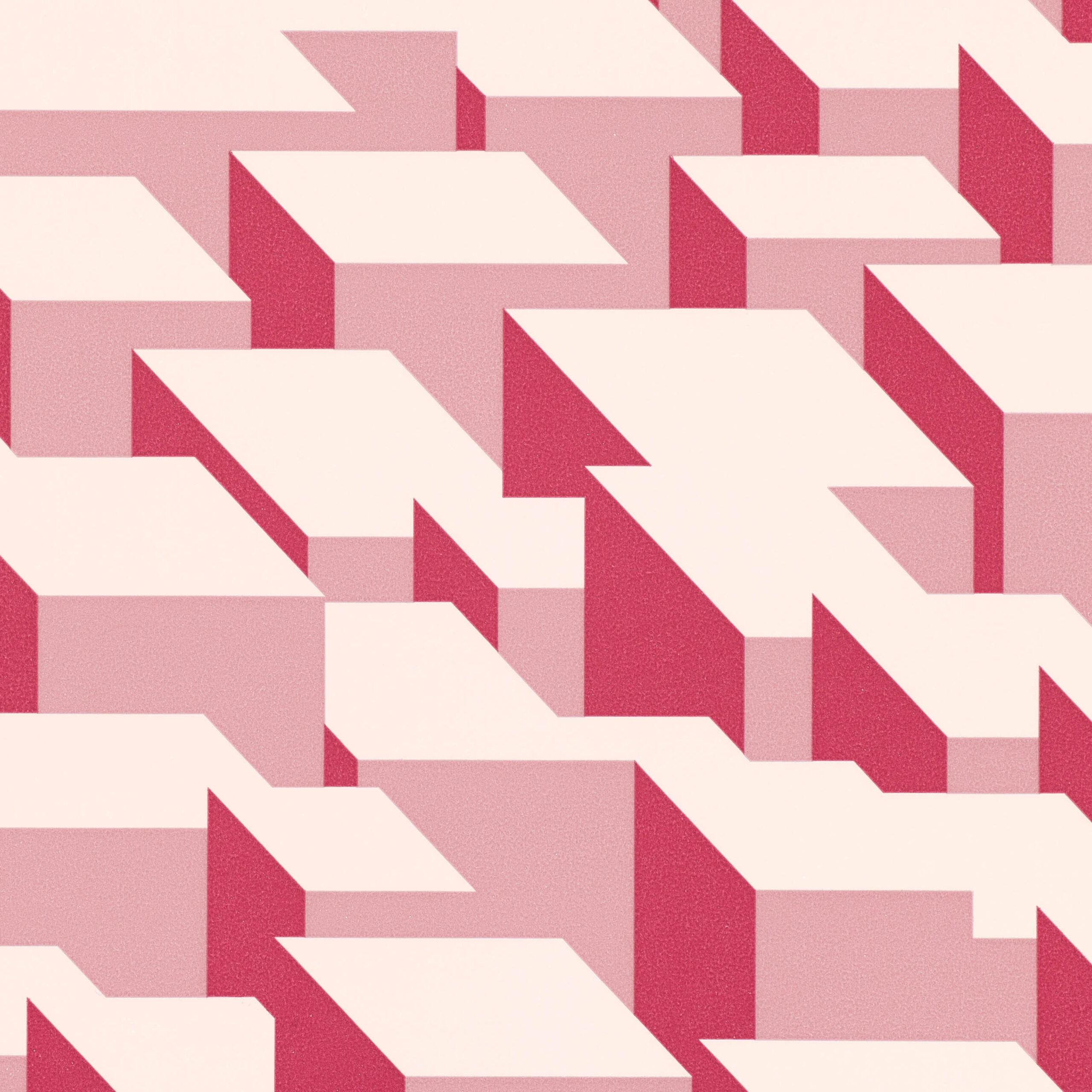 Cubic Bumps Wallcovering — Blush · WK800/05
