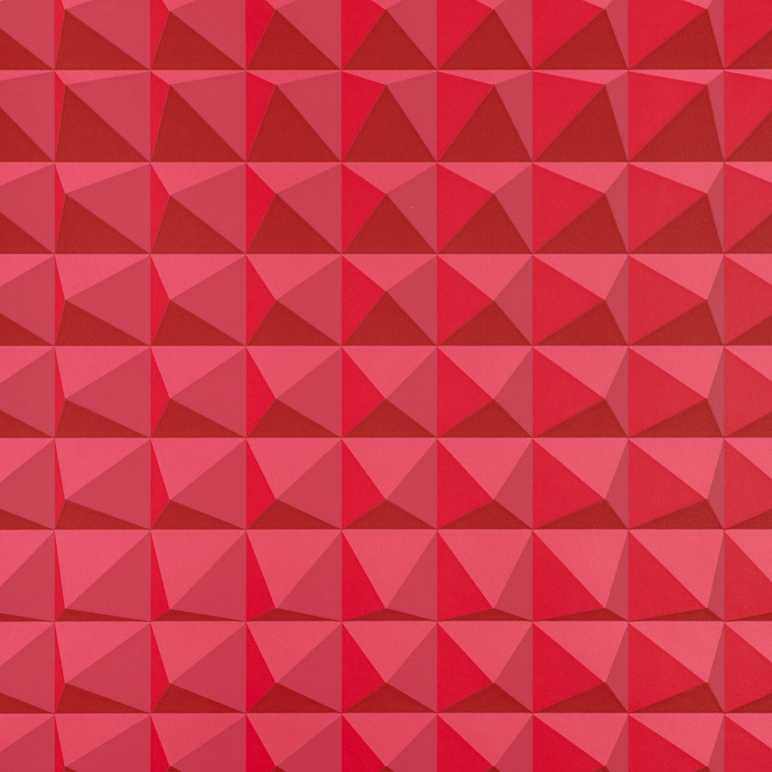 Domino Pyramid Wallcovering — Crimson · WK801/05