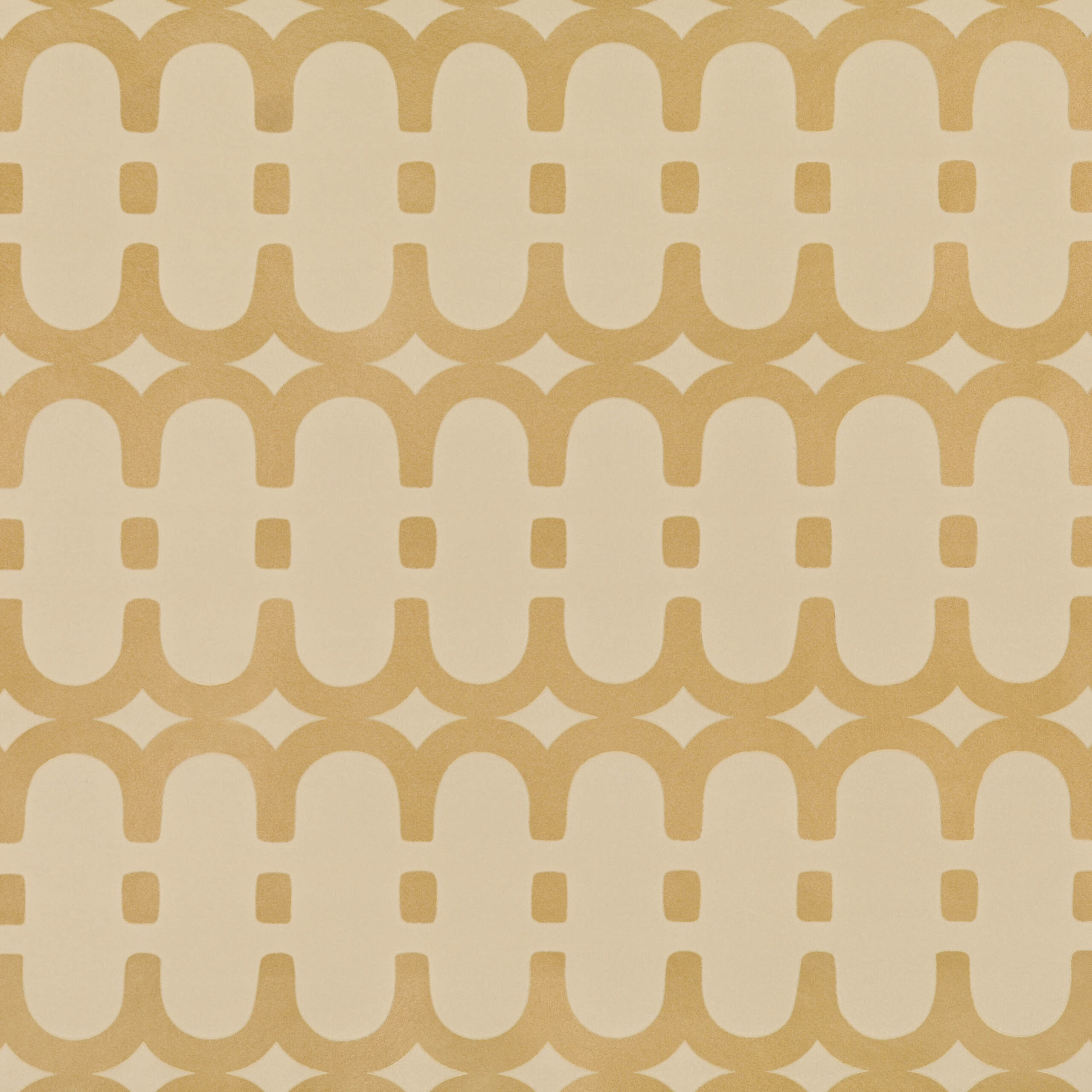 Loopy Link Wallcovering — Gold · WK804/03
