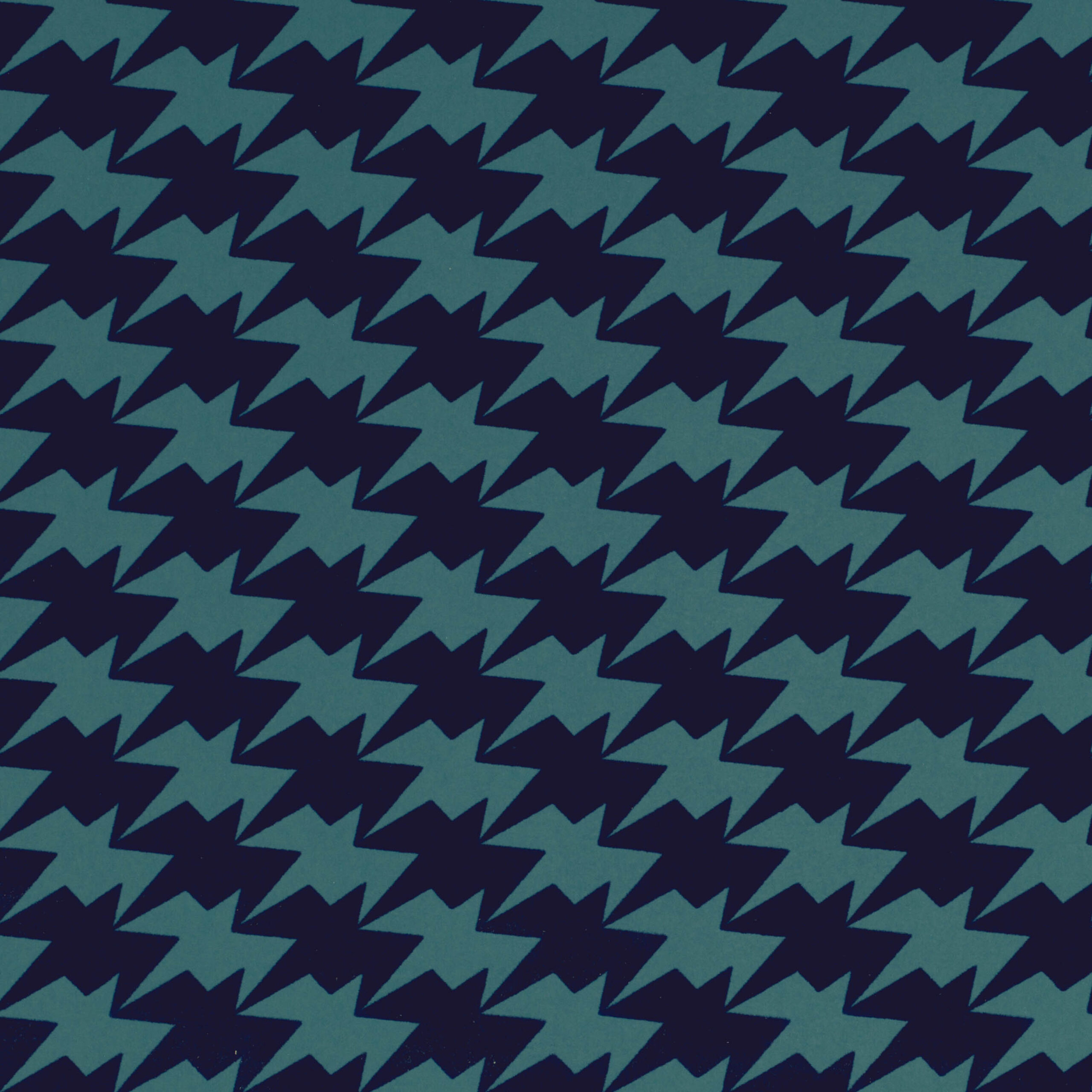 Zig Zag Birds Wallcovering — Ink · WK810/07