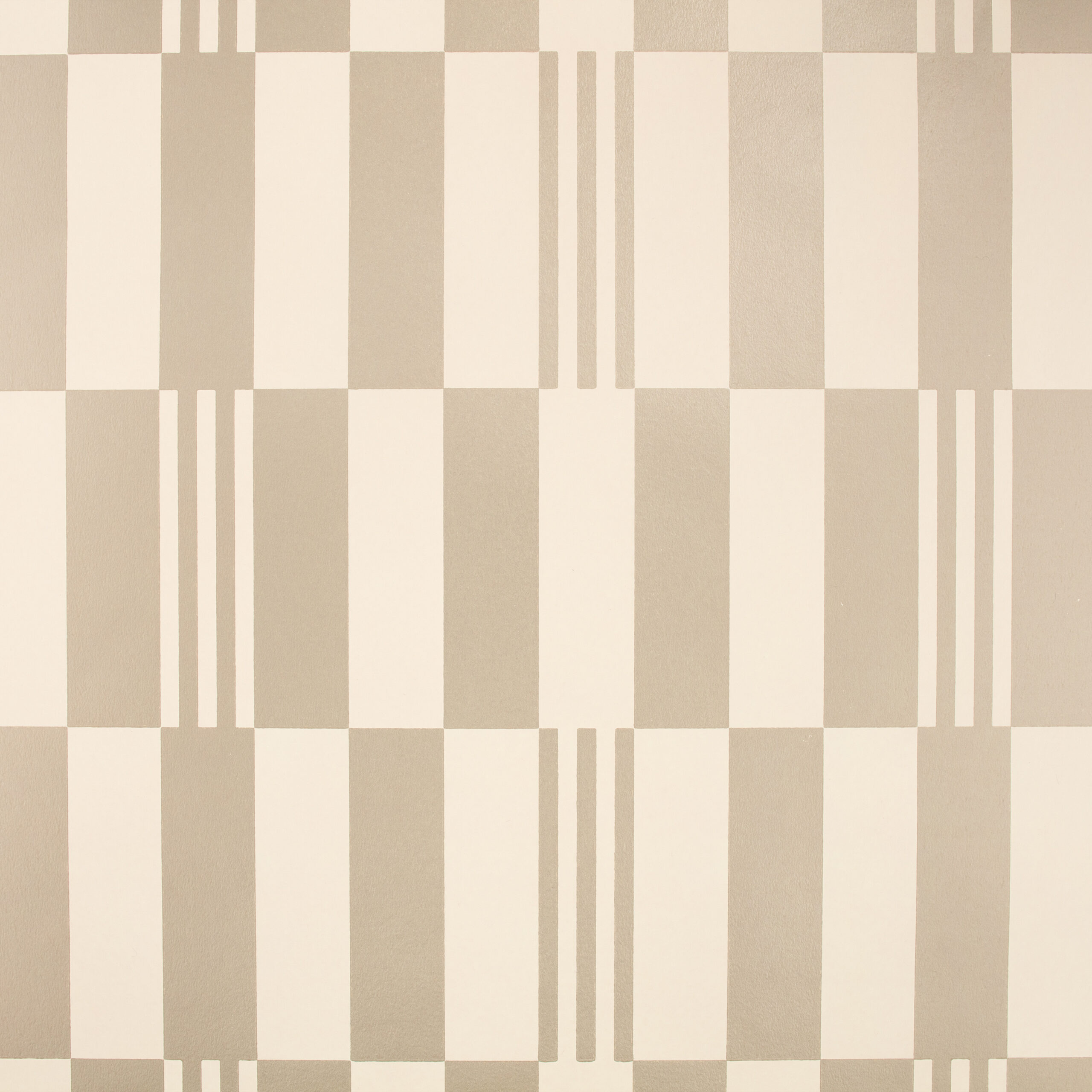 Checkerboard Metallic Wallcovering — Silver Grey · WK828/01