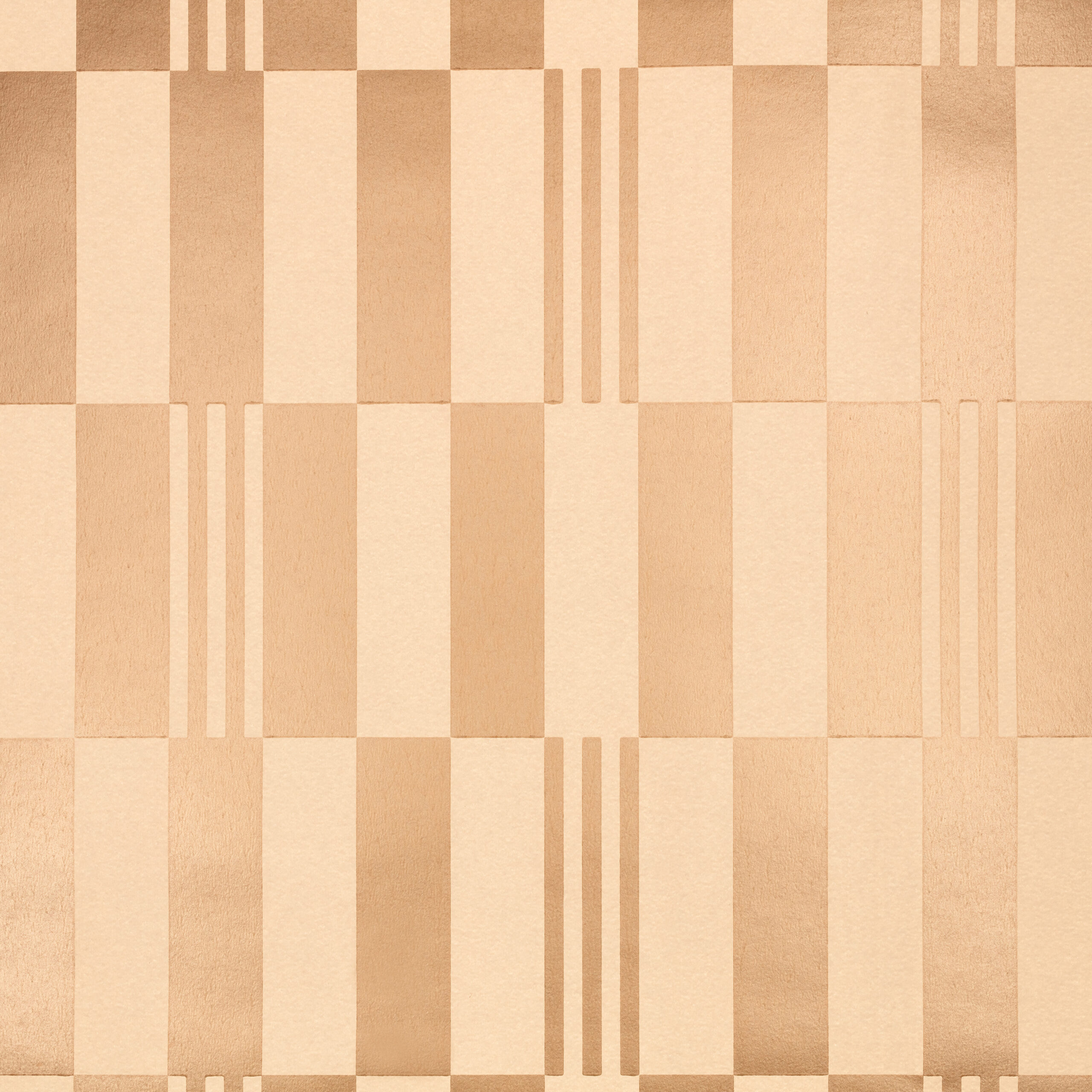 Checkerboard Metallic Wallcovering — Rose Gold · WK828/02