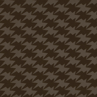 Zig Zag Birds Wallcovering Bronze