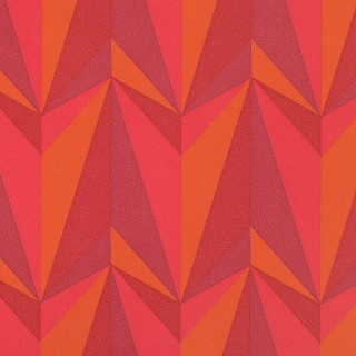 Origami Rockets Wallcovering Lava