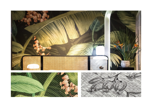 Tropical Rainforest — prikaz u enterijeru